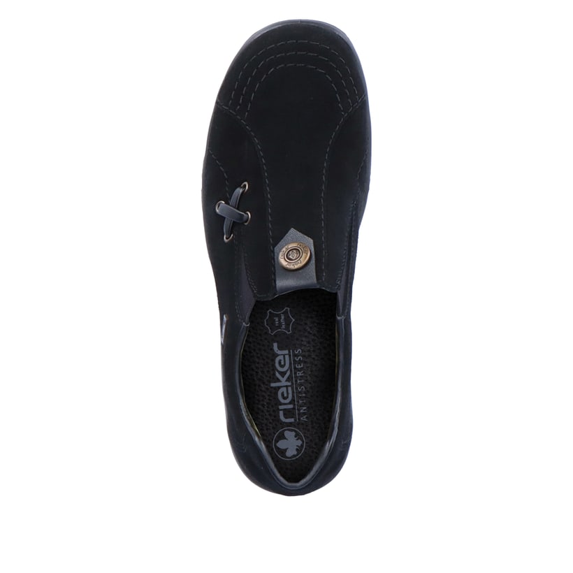 Rieker Artikelnummer L7171-00 Rieker Damen Slipper tiefschwarz Günstig kaufen