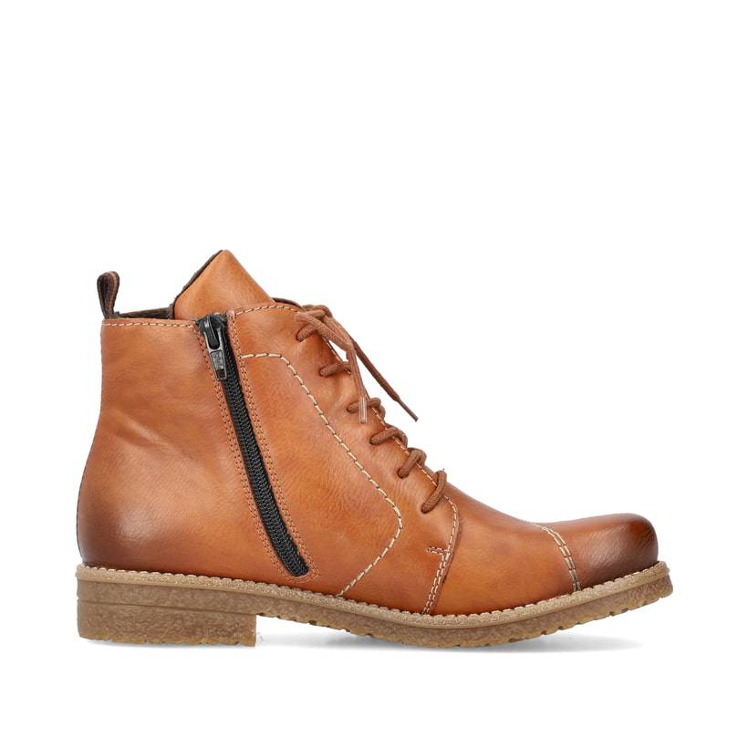 Rieker Artikelnummer 73501-24 Rieker Damen Schnürstiefel karamellbraun Flash Sale