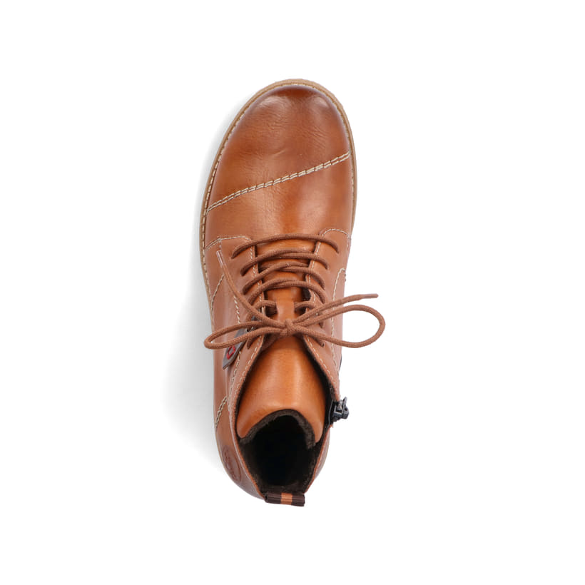 Rieker Artikelnummer 73501-24 Rieker Damen Schnürstiefel karamellbraun Flash Sale