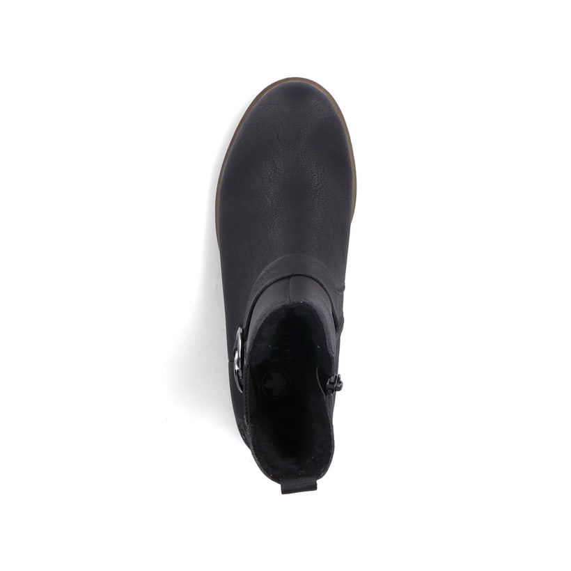 Rieker Artikelnummer 72252-00 Rieker Damen Stiefeletten asphaltschwarz Online Shopping
