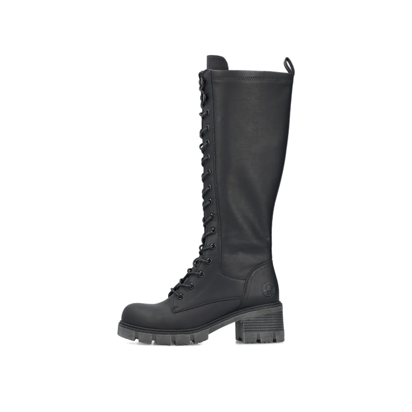 Rieker Artikelnummer 92044-00 Rieker Damen Hochschaftstiefel nachtschwarz Black Friday