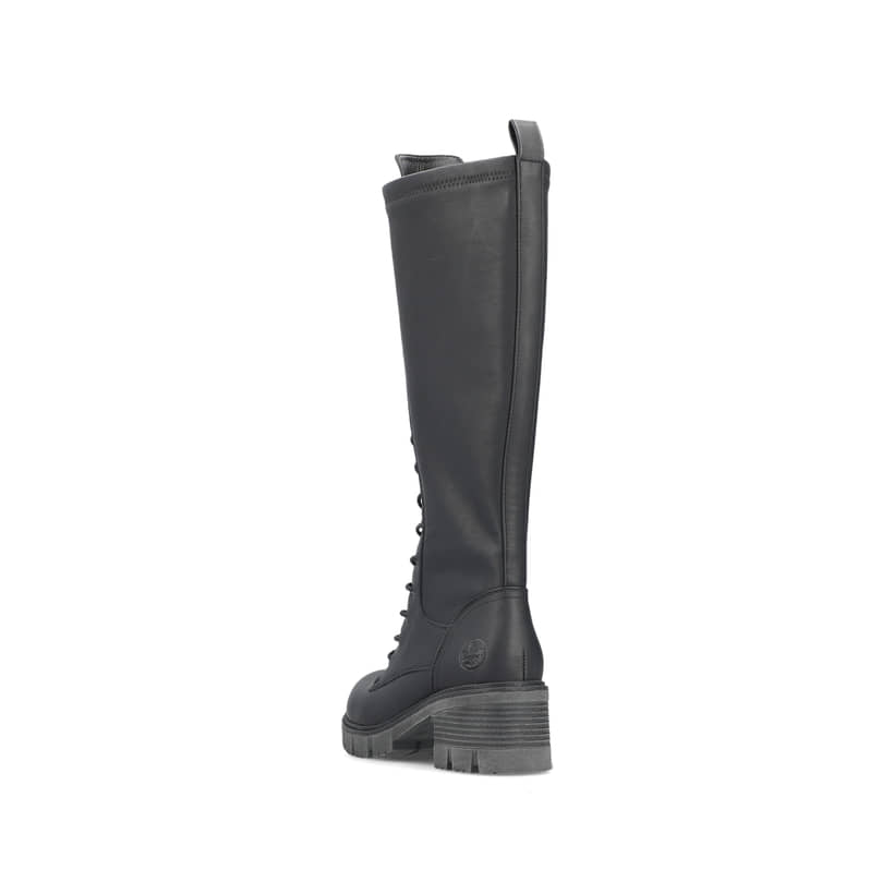 Rieker Artikelnummer 92044-00 Rieker Damen Hochschaftstiefel nachtschwarz Black Friday