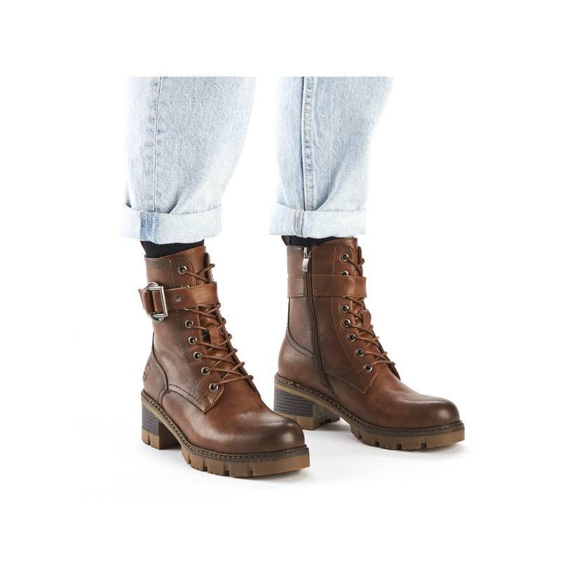 Rieker Artikelnummer 92040-24 Rieker Damen Stiefeletten fuchsbraun Cyber Monday