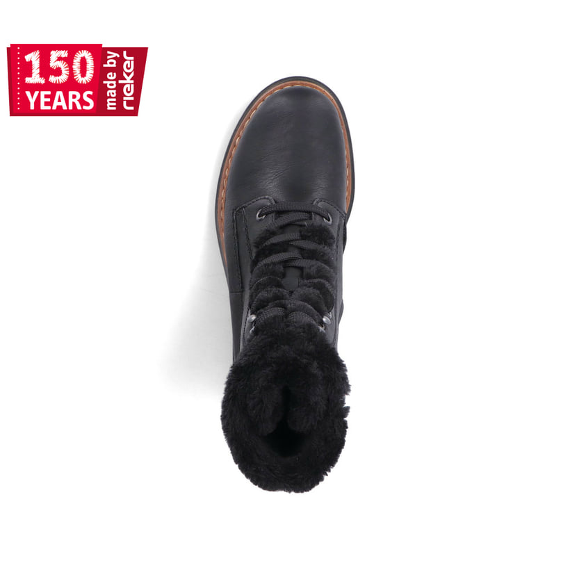 Rieker Artikelnummer 72625-00 Rieker Damen Biker Boots stahlschwarz Weihnachtsangebot