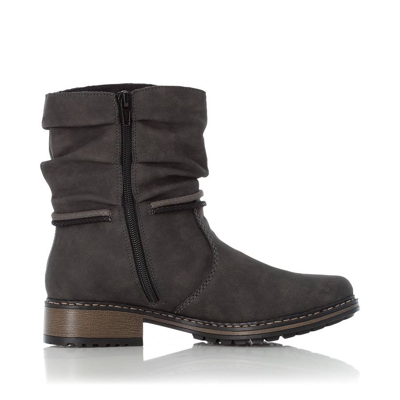 Rieker Artikelnummer Z6893-45 Rieker Damen Kurzstiefel asphaltgrau Osterangebot