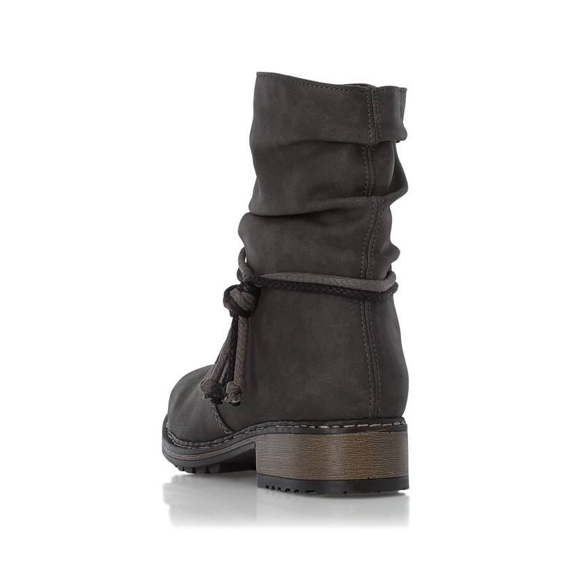Rieker Artikelnummer Z6893-45 Rieker Damen Kurzstiefel asphaltgrau Osterangebot