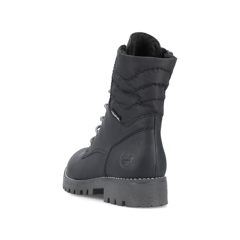 Rieker Artikelnummer 78520-00 Rieker Damen Biker Boots asphaltschwarz Muttertagsangebot
