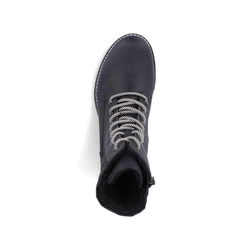 Rieker Artikelnummer 78520-00 Rieker Damen Biker Boots asphaltschwarz Muttertagsangebot