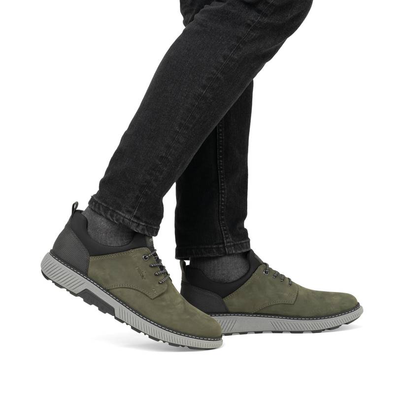 Rieker Artikelnummer B3360-54 Rieker Herren Slipper laubgrün Neueste Mode