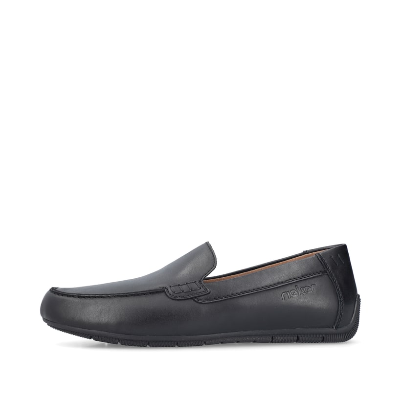 Rieker Artikelnummer 09557-00 Rieker Herren Slipper glanzschwarz Zeitlich begrenztes Angebot