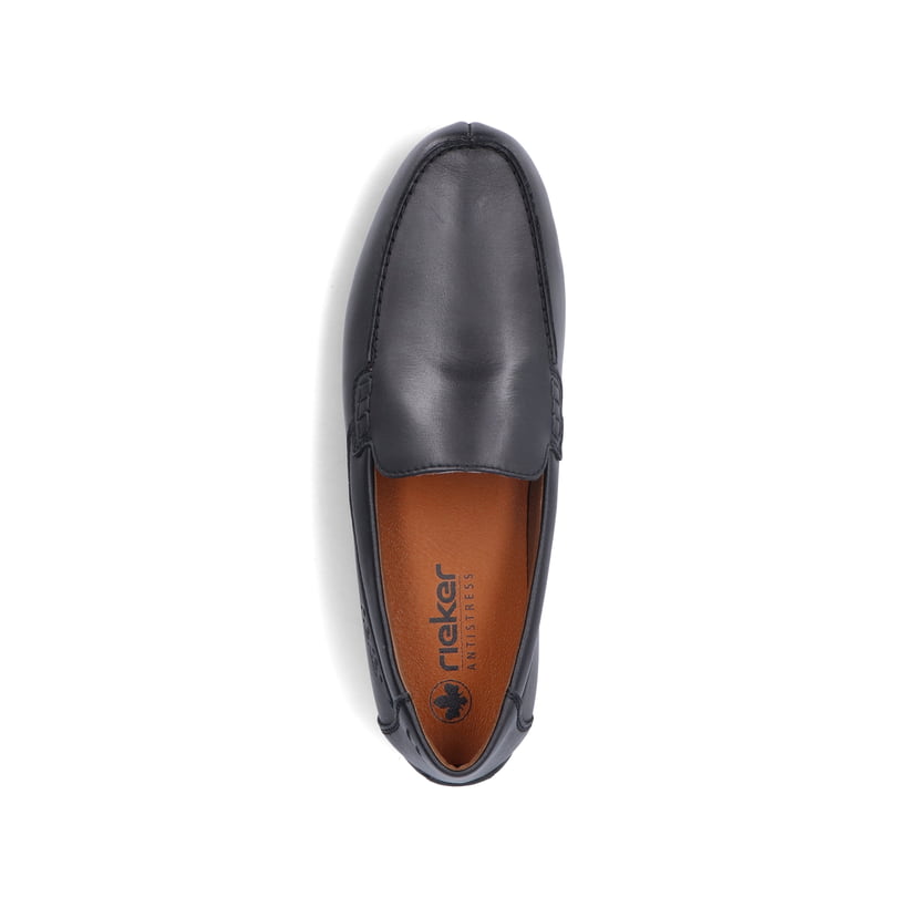 Rieker Artikelnummer 09557-00 Rieker Herren Slipper glanzschwarz Zeitlich begrenztes Angebot