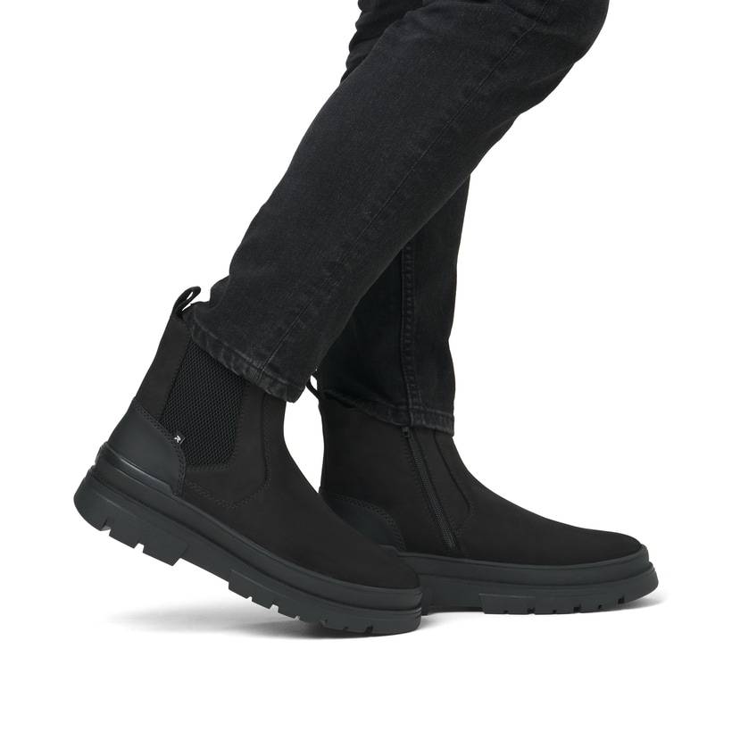 Rieker Artikelnummer U1272-00 Rieker Herren Chelsea Boots stahlschwarz Große Rabatte