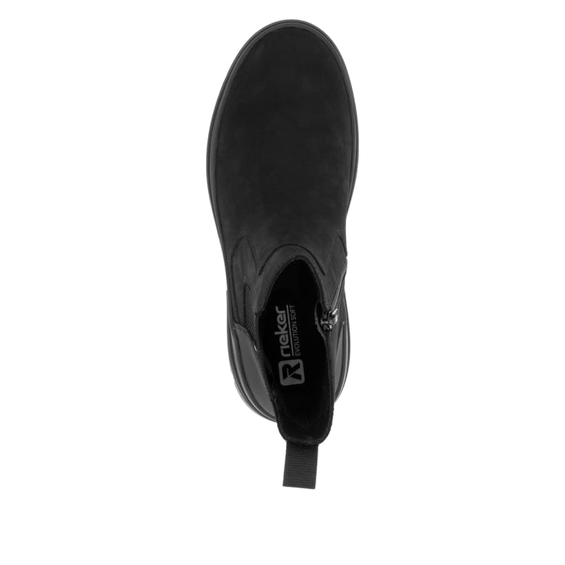 Rieker Artikelnummer U1272-00 Rieker Herren Chelsea Boots stahlschwarz Große Rabatte