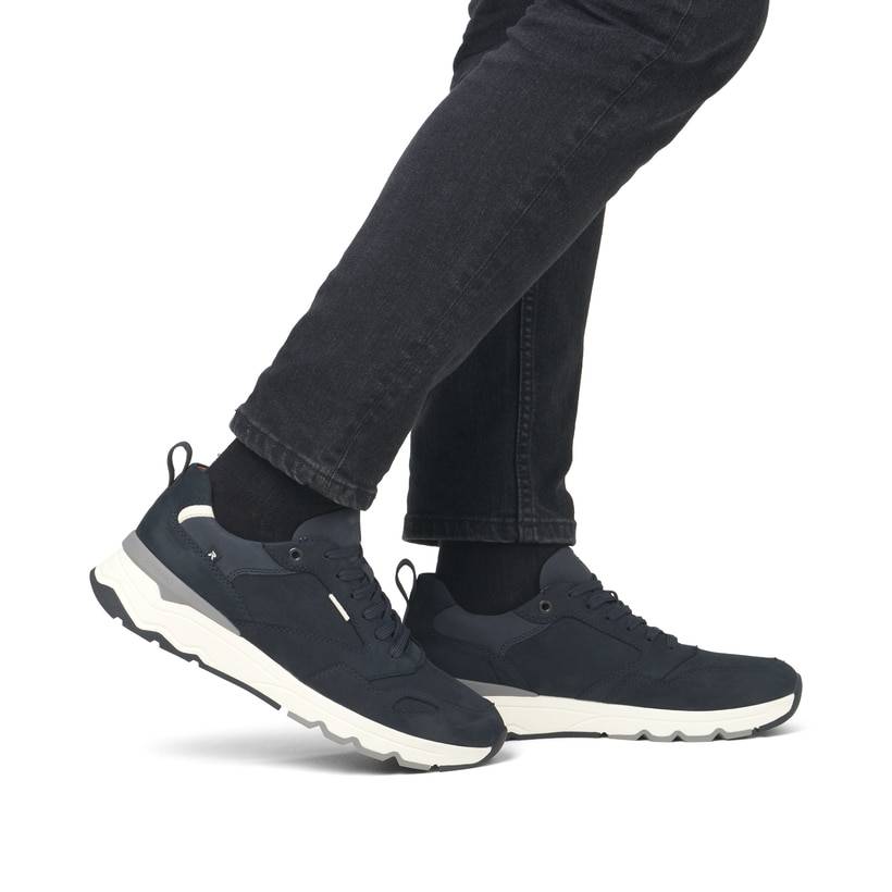 Rieker Artikelnummer U0903-14 Rieker Herren Sneaker Low pazifikblau Bestseller