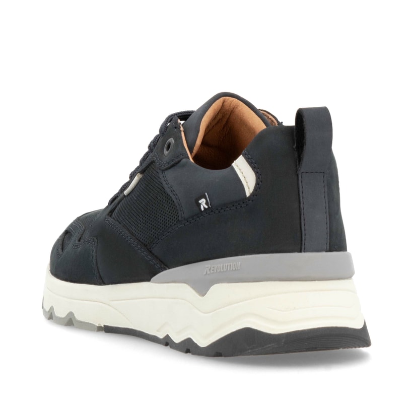Rieker Artikelnummer U0903-14 Rieker Herren Sneaker Low pazifikblau Bestseller