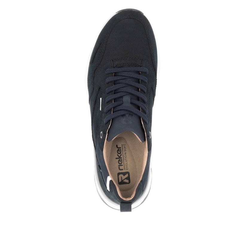 Rieker Artikelnummer U0903-14 Rieker Herren Sneaker Low pazifikblau Bestseller