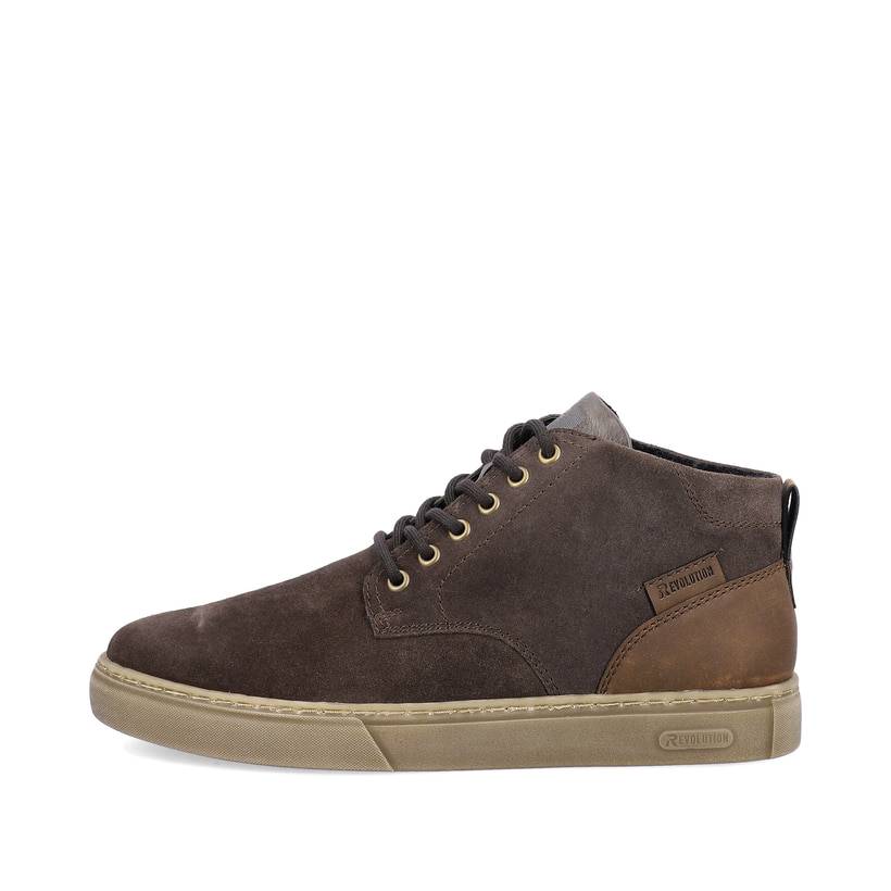 Rieker Artikelnummer U0762-45 Rieker Herren Sneaker High dusty grey