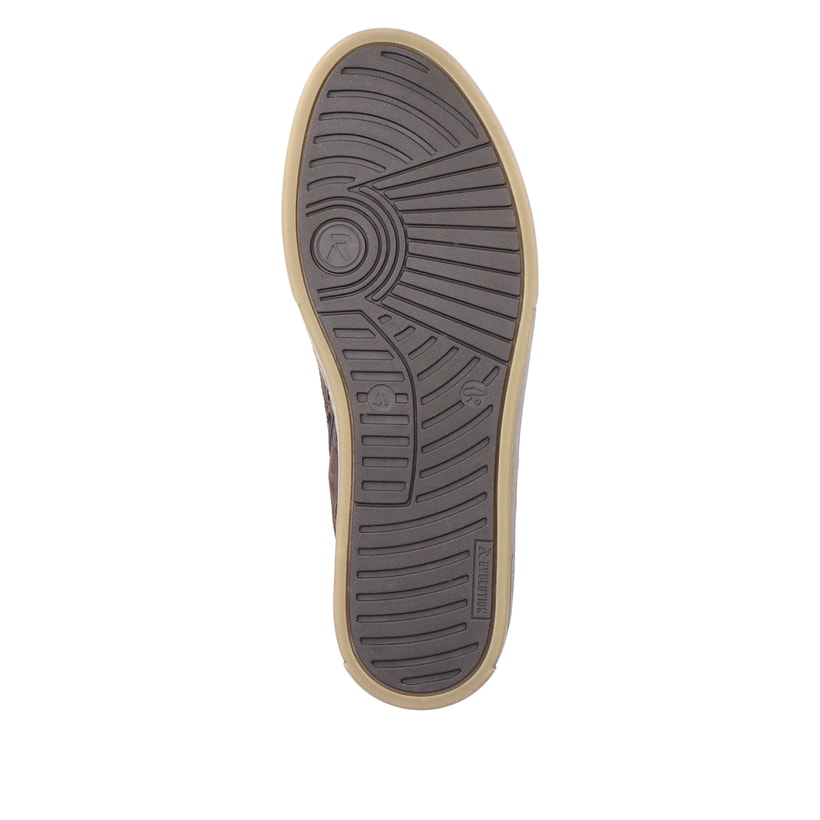 Rieker Artikelnummer U0762-45 Rieker Herren Sneaker High dusty grey Räumungsverkauf