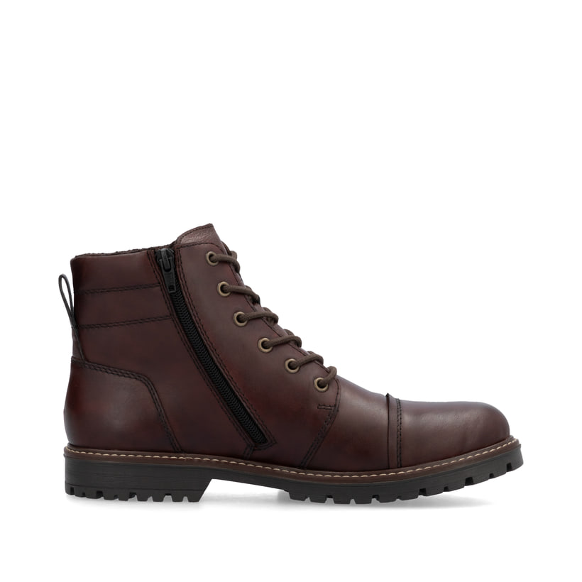 Rieker Artikelnummer F3604-25 Rieker Herren Schnürstiefel mokka Kauf eins, bekomm eins gratis