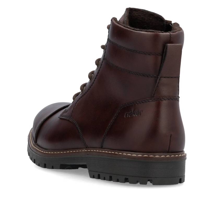 Rieker Artikelnummer F3604-25 Rieker Herren Schnürstiefel mokka Kauf eins, bekomm eins gratis
