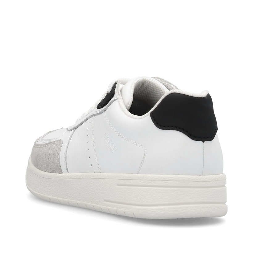 Rieker Artikelnummer B7806-80 Rieker Herren Sneaker Low reinweiß Sonderangebote