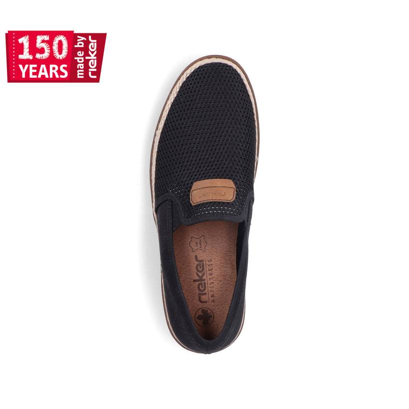 Rieker Artikelnummer B2366-00 Rieker Herren Slipper nachtschwarz VIP-Rabatte