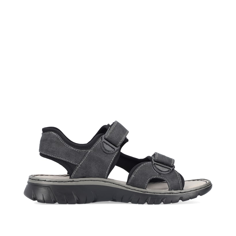Rieker Artikelnummer 26763-45 Rieker Herren Trekkingsandalen steingrau Tiefpreis