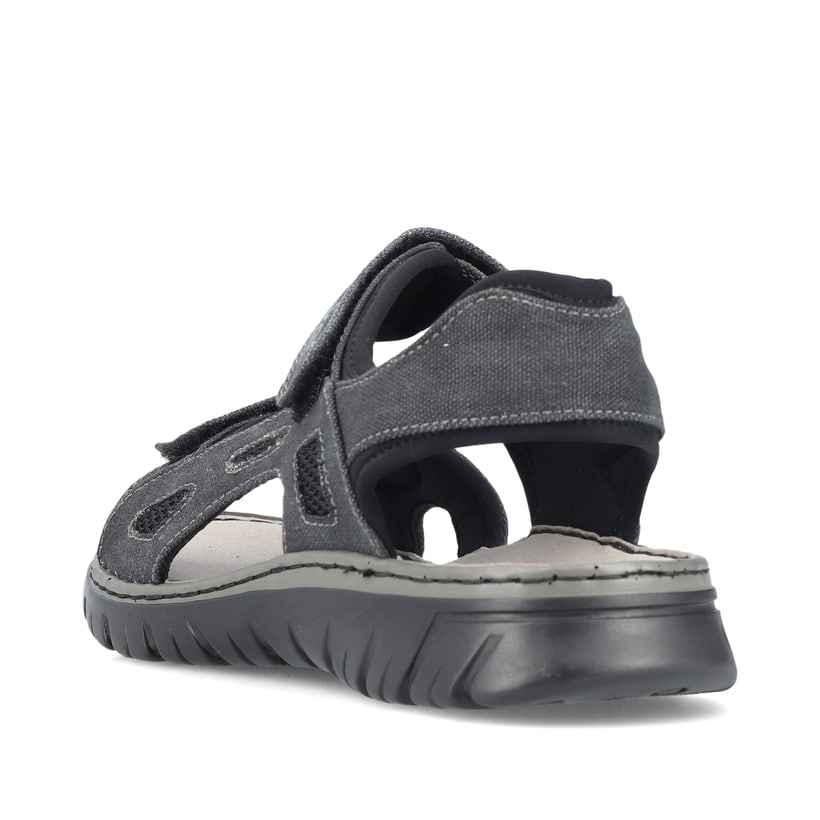 Rieker Artikelnummer 26763-45 Rieker Herren Trekkingsandalen steingrau Tiefpreis