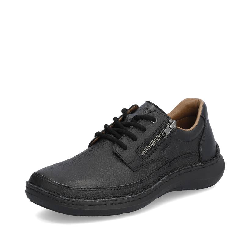 Rieker Artikelnummer 03002-00 Rieker Herren Schnürschuhe nachtschwarz Super Sparpreis