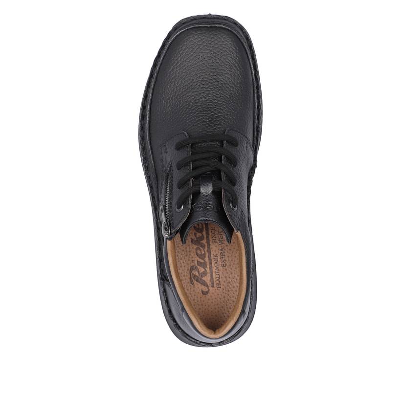 Rieker Artikelnummer 03002-00 Rieker Herren Schnürschuhe nachtschwarz Super Sparpreis