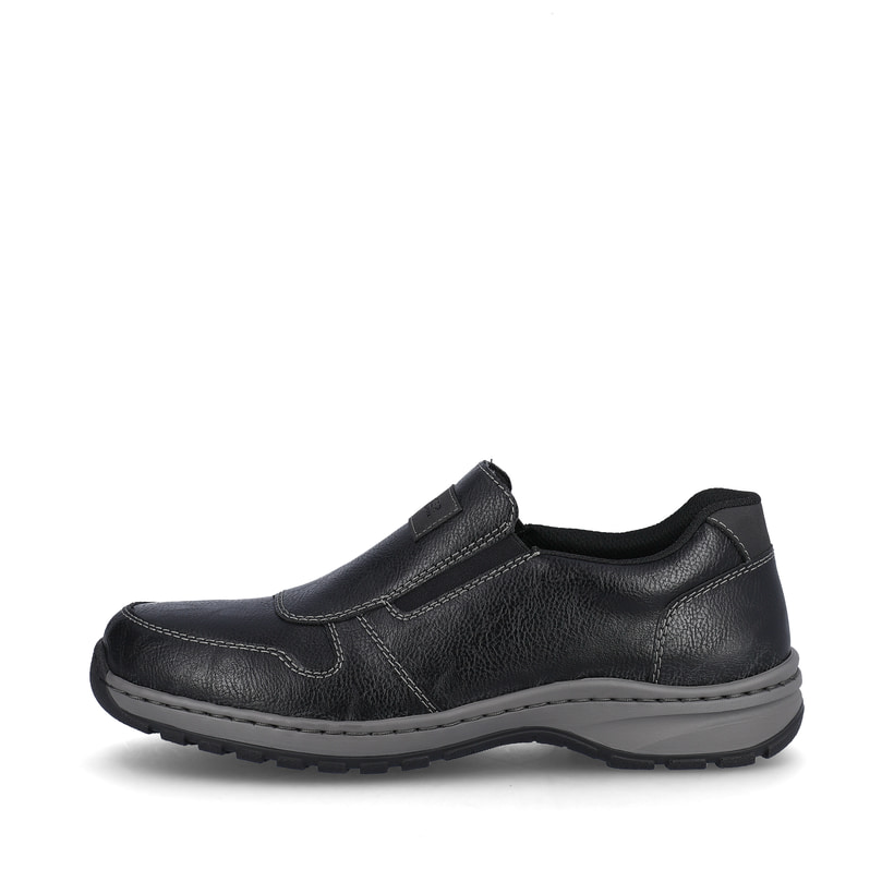 Rieker Artikelnummer 03355-00 Rieker Herren Slipper graphitschwarz