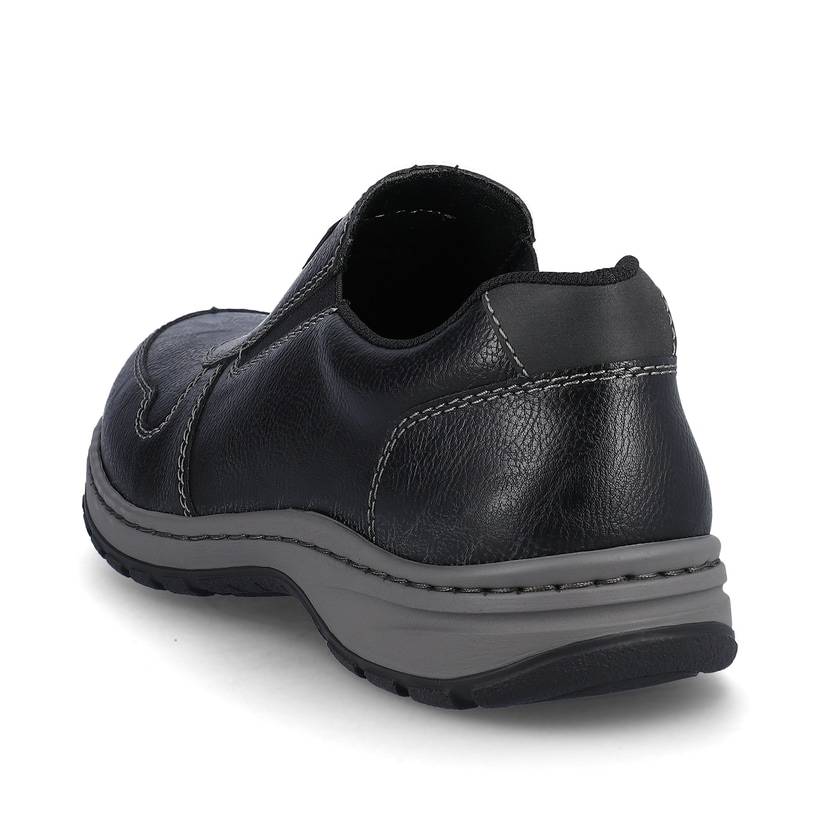Rieker Artikelnummer 03355-00 Rieker Herren Slipper graphitschwarz Wochenangebot