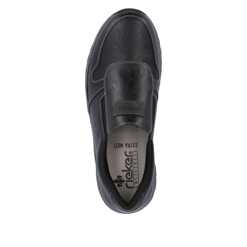 Rieker Artikelnummer 03355-00 Rieker Herren Slipper graphitschwarz Wochenangebot