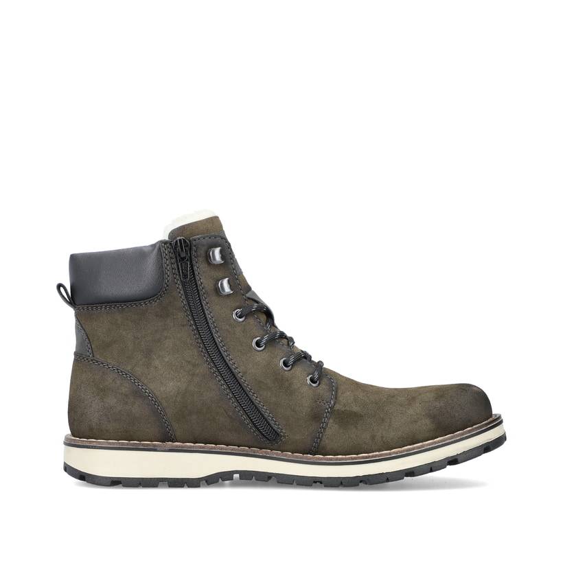 Rieker Artikelnummer 38425-54 Rieker Herren Schnürstiefel olivgrün Begrenzte Freigabe