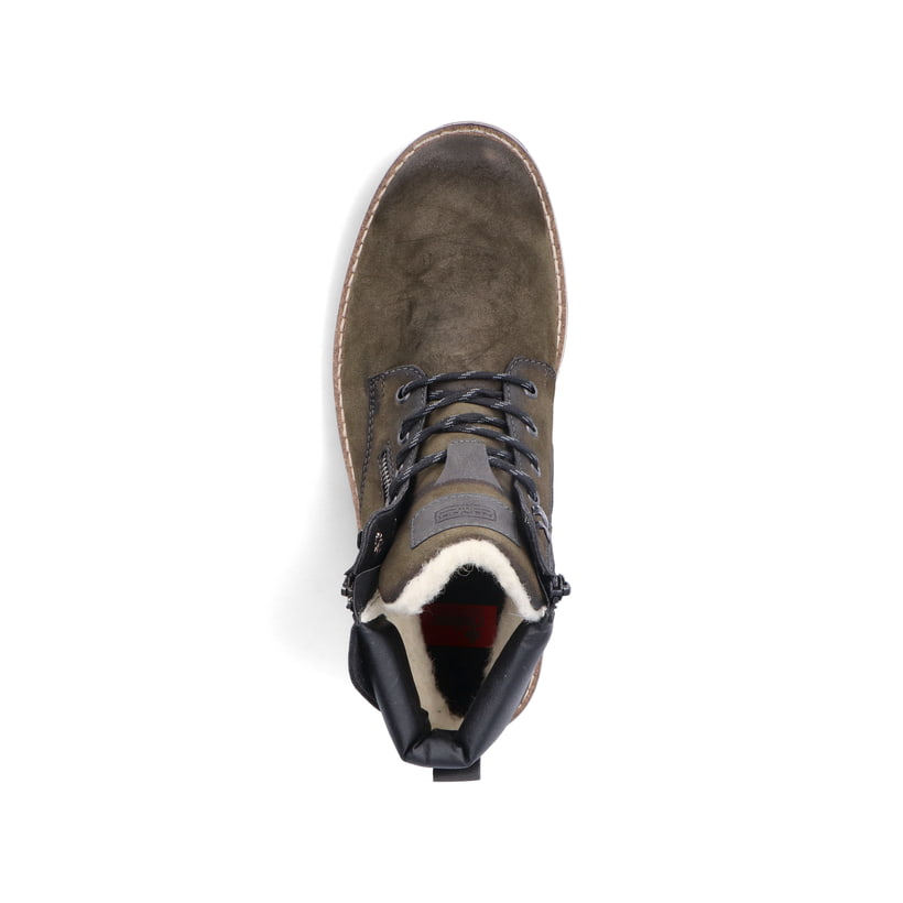 Rieker Artikelnummer 38425-54 Rieker Herren Schnürstiefel olivgrün Begrenzte Freigabe