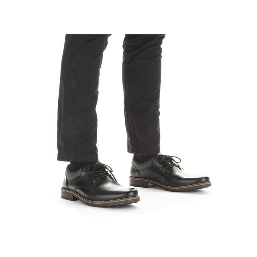 Rieker Artikelnummer 13200-00 Rieker Herren Schnürschuhe glanzschwarz JETZT KAUFEN