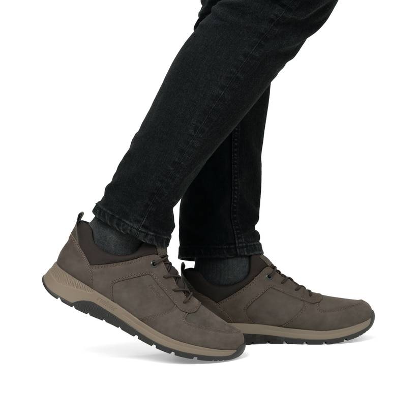 Rieker Artikelnummer 39653-25 Rieker Herren Slipper grünbraun Letzte 2 Tage