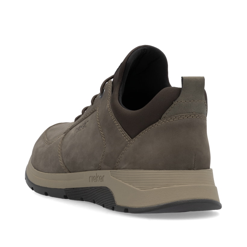 Rieker Artikelnummer 39653-25 Rieker Herren Slipper grünbraun Letzte 2 Tage