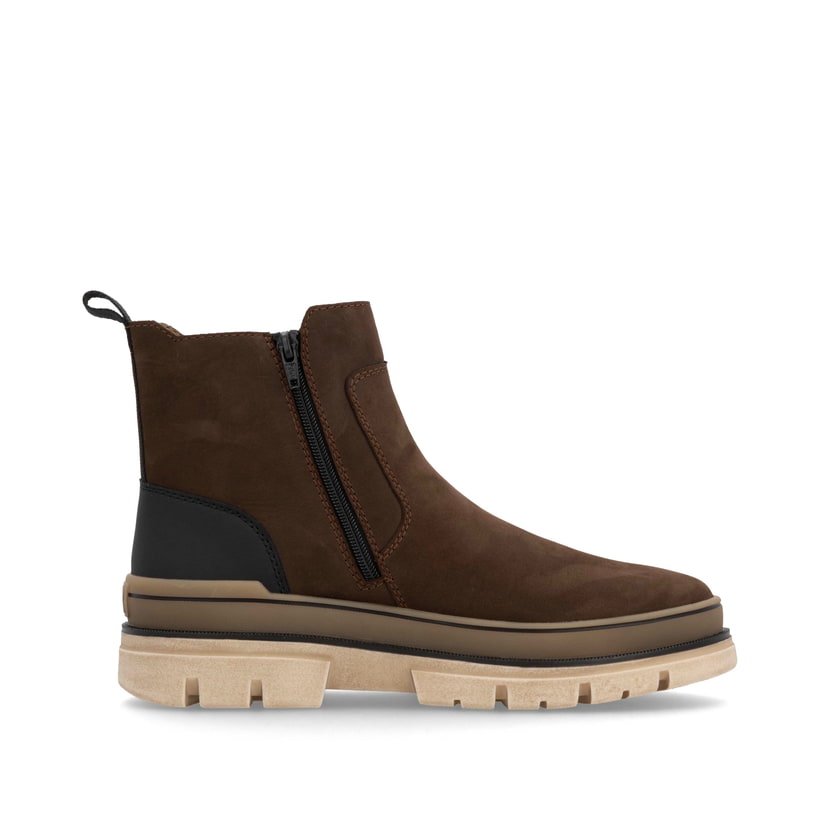 Rieker Artikelnummer U1272-25 Rieker Herren Chelsea Boots nussbraun Vierteljährliche Förderung