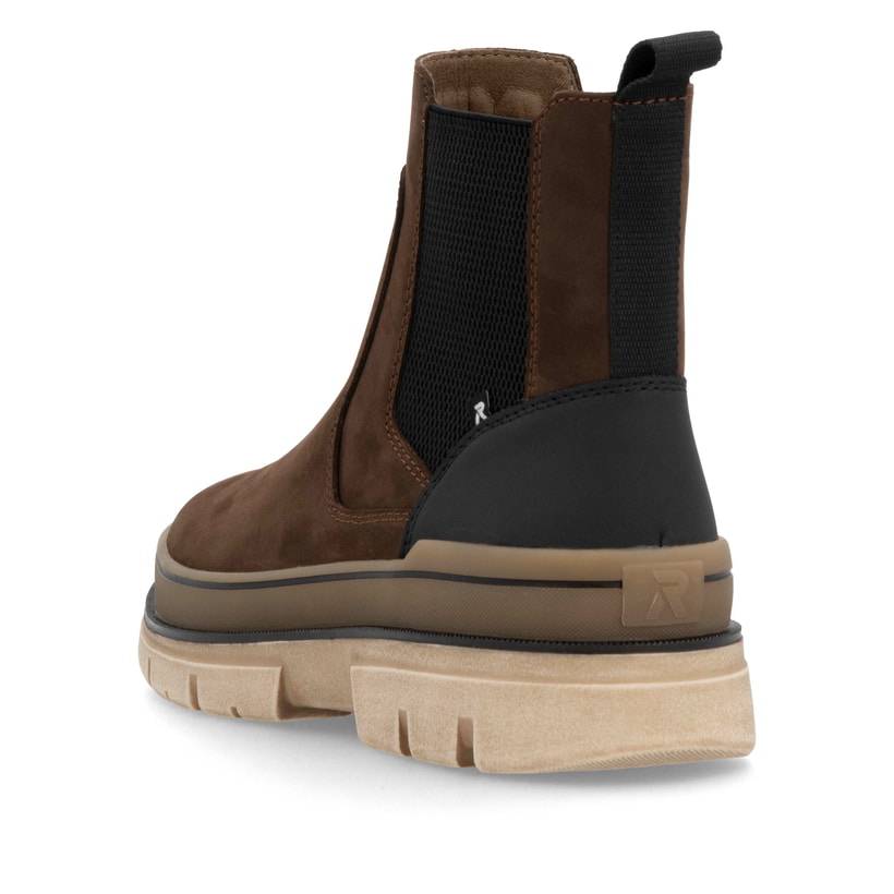 Rieker Artikelnummer U1272-25 Rieker Herren Chelsea Boots nussbraun Vierteljährliche Förderung