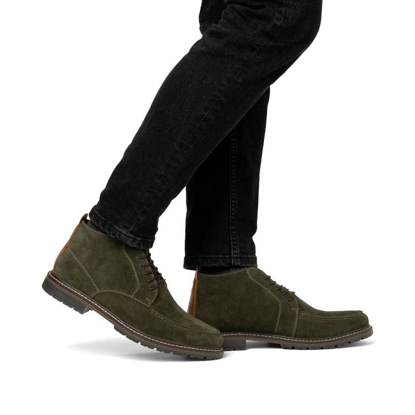 Rieker Artikelnummer 13700-54 Rieker Herren Kurzstiefel schilfgrün Bis zu 55% Rabatt