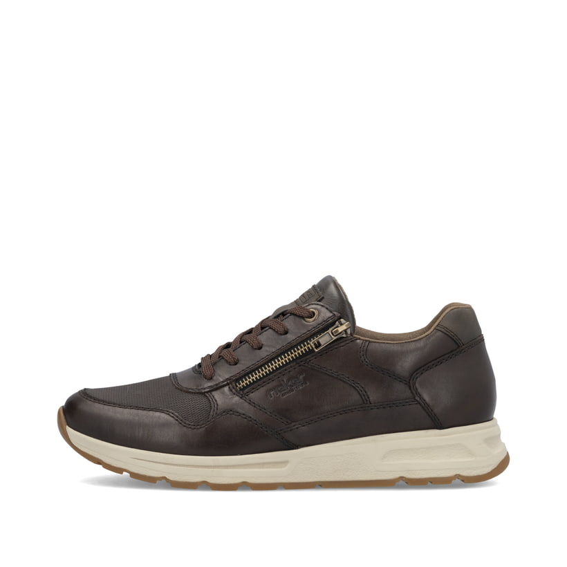 Rieker Artikelnummer B0701-25 Rieker Herren Sneaker Low espressobraun Nur noch ein Tag übrig