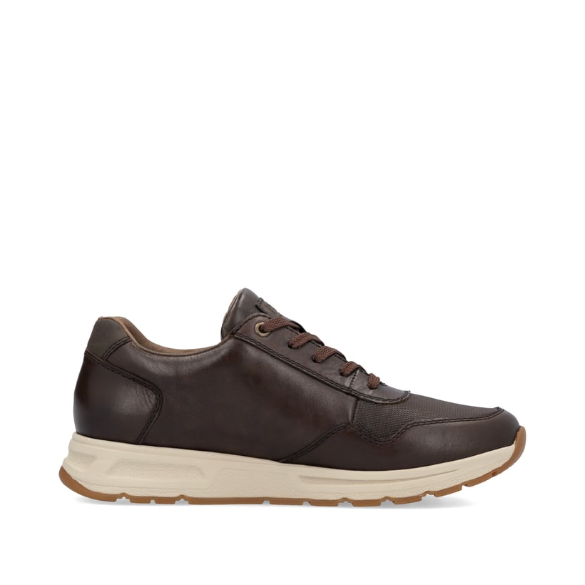 Rieker Artikelnummer B0701-25 Rieker Herren Sneaker Low espressobraun Nur noch ein Tag übrig