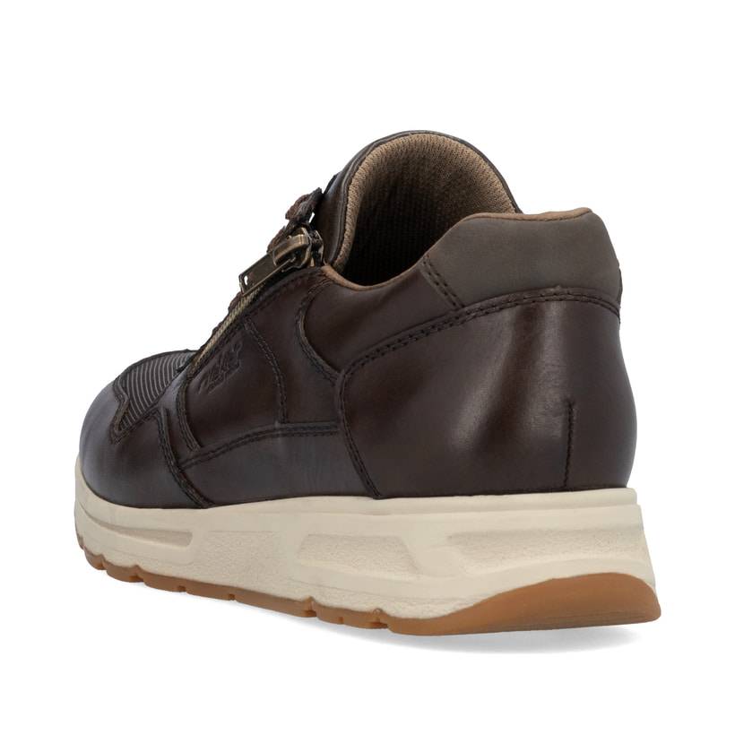 Rieker Artikelnummer B0701-25 Rieker Herren Sneaker Low espressobraun Nur noch ein Tag übrig