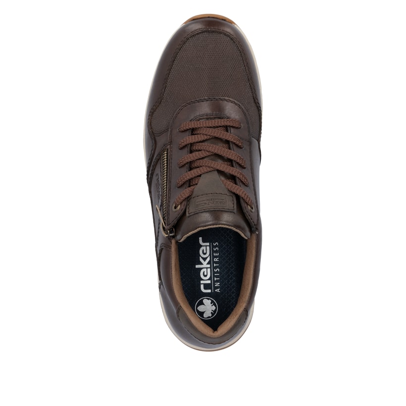 Rieker Artikelnummer B0701-25 Rieker Herren Sneaker Low espressobraun Nur noch ein Tag übrig
