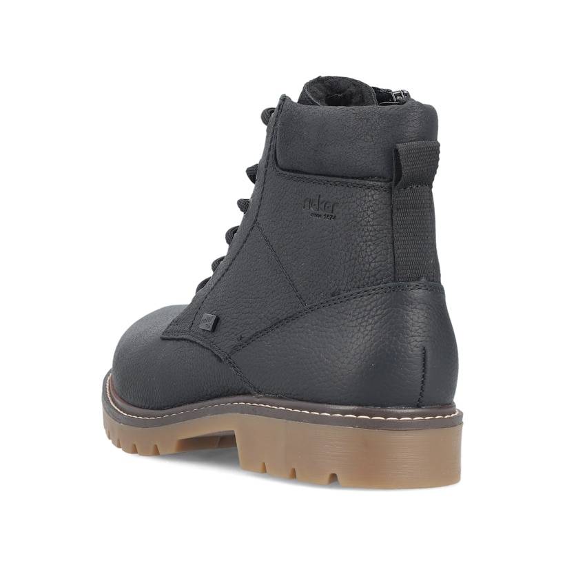 Rieker Artikelnummer 38842-00 Rieker Herren Schnürstiefel graphitschwarz Super Rabatt