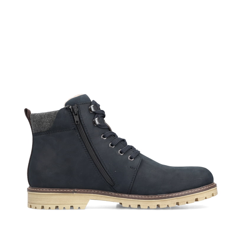 Rieker Artikelnummer F3610-14 Rieker Herren Schnürstiefel marineblau Riesige Rabatte