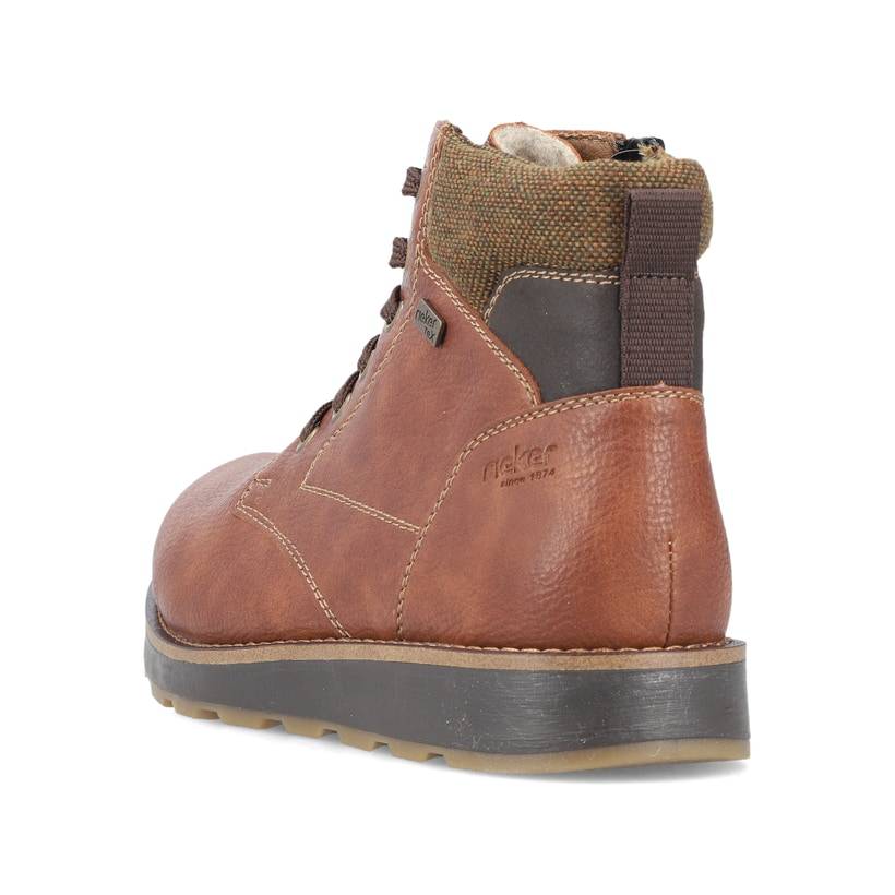 Rieker Artikelnummer 30040-24 Rieker Herren Schnürstiefel fuchsbraun Clearance-Verkauf