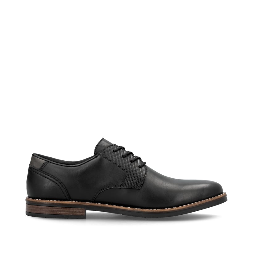 Rieker Artikelnummer 13523-00 Rieker Herren Schnürschuhe nachtschwarz Kostenloser Versand international