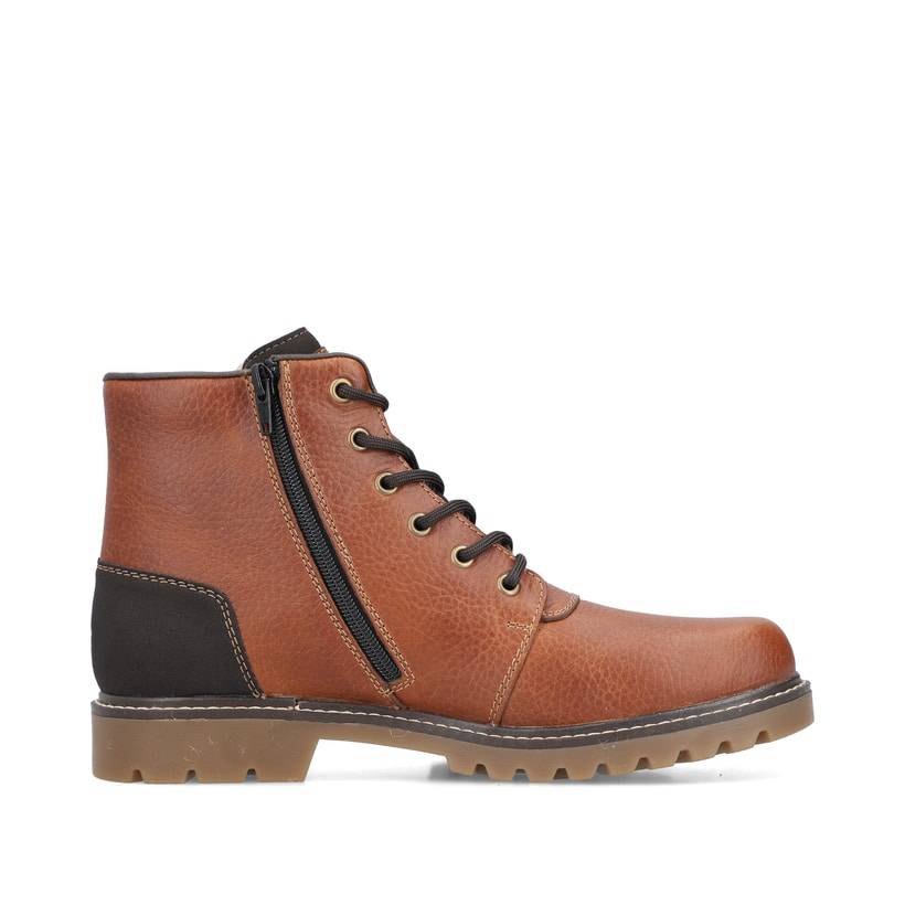Rieker Artikelnummer 39820-22 Rieker Herren Schnürstiefel fuchsbraun Begrenzt auf 3 Tage